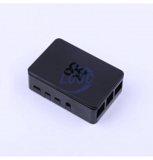 OKdo Black 3-piece standard Case Raspberry Pi | C411888 - LCSC Electronics